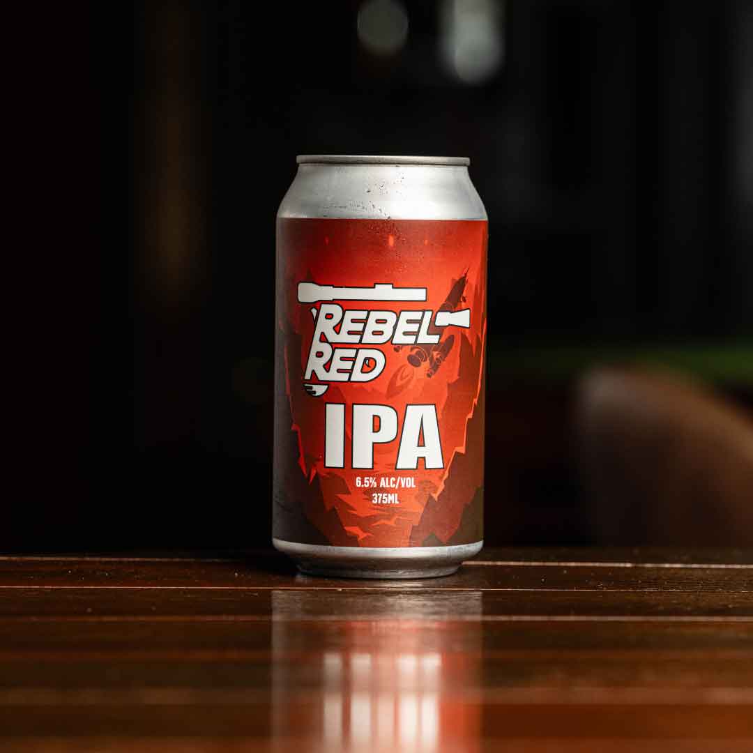 Red Ipa Raspberry Logo Rebel Red IPA (6.5%) - Townsville Brewing Co.
